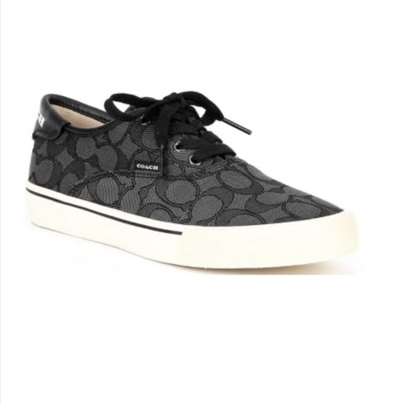 COACH Citysole Skate Logo Print Lace-Up - Picture 1 of 8
